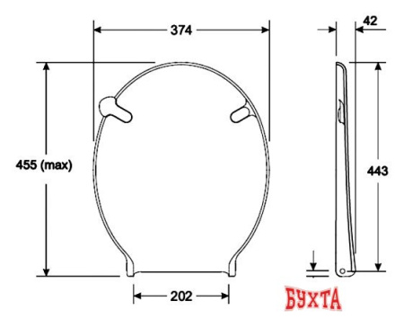 Сиденье для унитаза Kolo Nova Pro M30119000