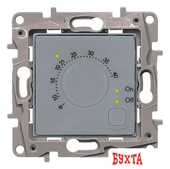 Терморегулятор Legrand Etika 672430 (алюминий)