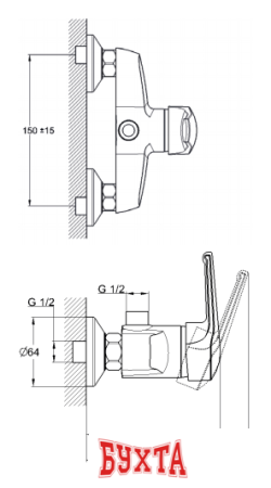 Смеситель Solone SIT5-A182