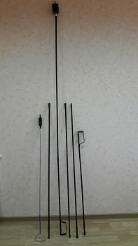 Штанга удл.для щетки-ерша (нерж.сталь304), Б-1500, М12/12 (внутр./нар), РБ, БЕЛАРУСЬ