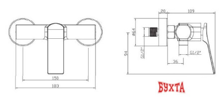 Смеситель Invena Neri BN-01-004