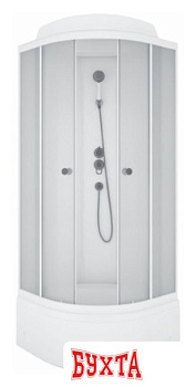 Душевая кабина Метакам Classic V3 80x80x225 (прозрачное стекло)