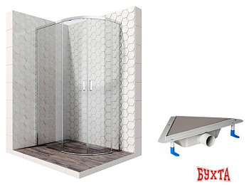 Душевой уголок Ambassador Set 11011103L-ST4