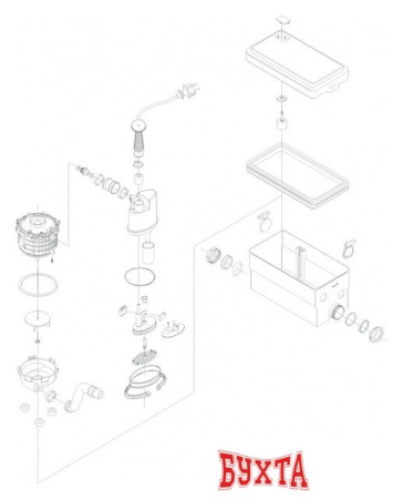 Канализационная установка Jemix STP-250