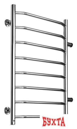 Полотенцесушитель Ростела Трапеция боковое подключение 1" 8 перекладин 40x80 см