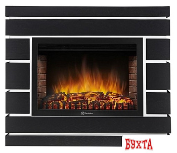 Портал Firelight Moderno 25 (шпон черный дуб)
