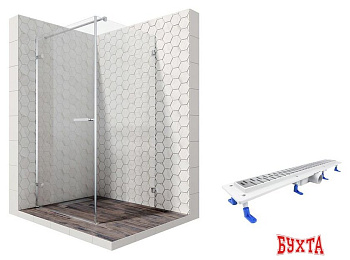 Душевой уголок Ambassador Set 10011102L-ST5