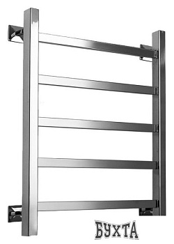 Полотенцесушитель Ростела Экспи Квадро V30 1/2" 5 перекладин 50x60 см (хром)