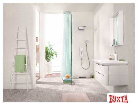 Шланговое подключение Hansgrohe FixFit Square 26455990 (золотистый)