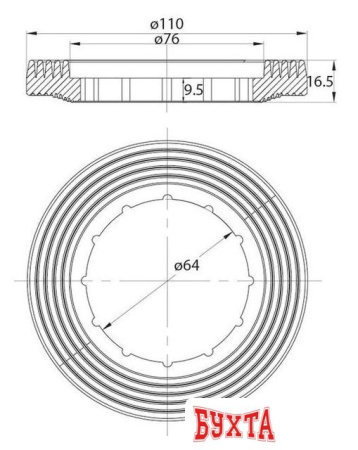 Комплект арматуры IDDIS F012400-0004