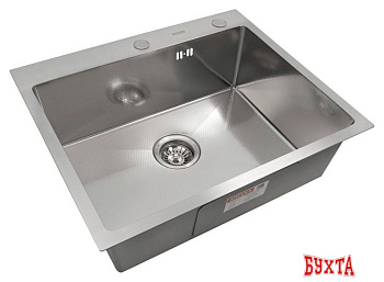 Кухонная мойка ARFEKA Eco AR 600*500 Satin Decor Millet Grains