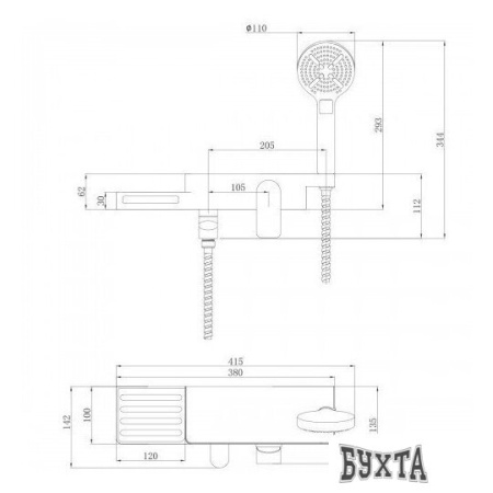 Смеситель Lemark Unibox LM6914CW