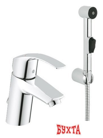 Смеситель с лейкой для биде Grohe Eurosmart 23124002