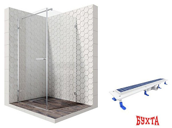 Душевой уголок Ambassador Set 10011102L-ST1