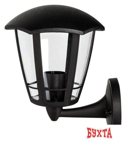 Уличный настенный светильник Элект Дели-1 НБУ 07-60-003 (черный)