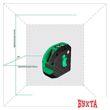 Лазерный нивелир ADA Instruments Armo 2D Green Professional Edition A00575