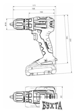 Дрель-шуруповерт Metabo BS 18 L BL Q 602327800 (с 2-мя АКБ, кейс)