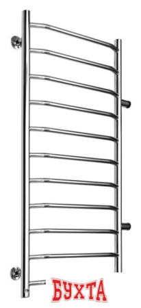Полотенцесушитель Ростела Трапеция боковое подключение 1" 11 перекладин 40x120 см