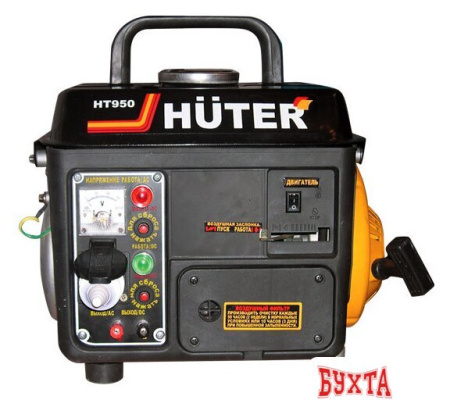 Бензиновый генератор Huter HT950A