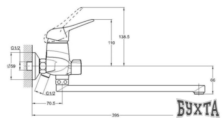 Смеситель Econoce EC0363