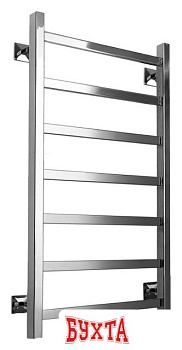 Полотенцесушитель Ростела Экспи Квадро V30 1/2" 7 перекладин 40x80 см (хром)