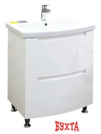 Мебель для ванных комнат Аква Родос Тумба с умывальником HeadWay 70 АР0001716 (Белый)