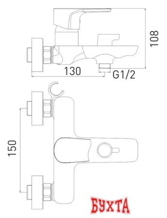 Смеситель Gross Aqua Evo 2155297C