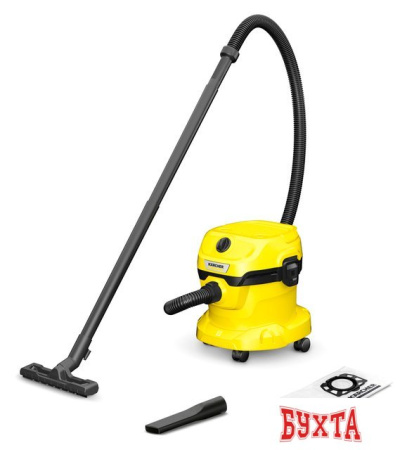 Пылесос Karcher WD 2 Plus 1.628-000.0