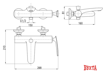 Смеситель Slezak RAV Тигрис TG154.5