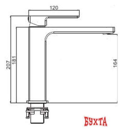 Смеситель Gappo G1018