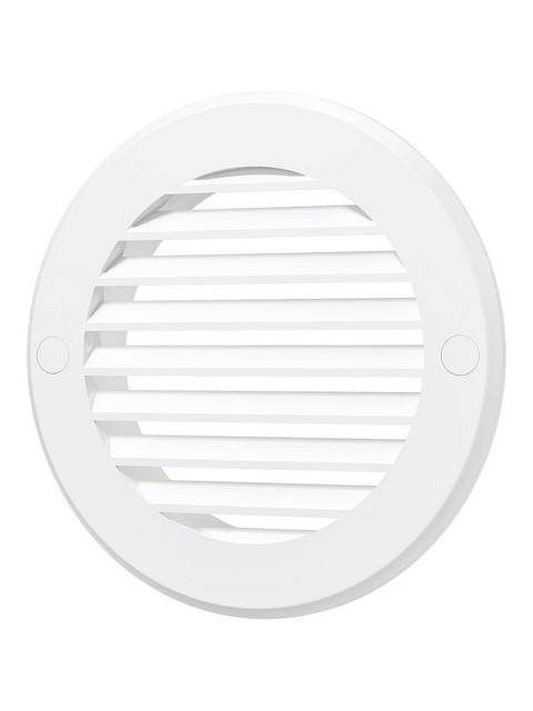 12РК\решётка вентиляционная круглая с фланцем D125мм ERA