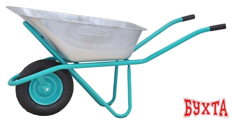 Одноколесная тачка Brado 125 Profi