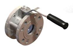 Кран шаровый фланцевый КШШС Ру 16 Ду 50/50 укороченный L=92 мм РУНАК (КШШС 50-16 / 00031207)