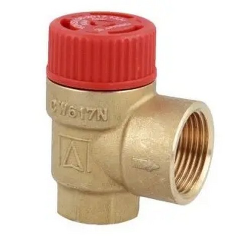 Клапан предохранительный MS 2,5 бара, 1\2", 42385, Германия