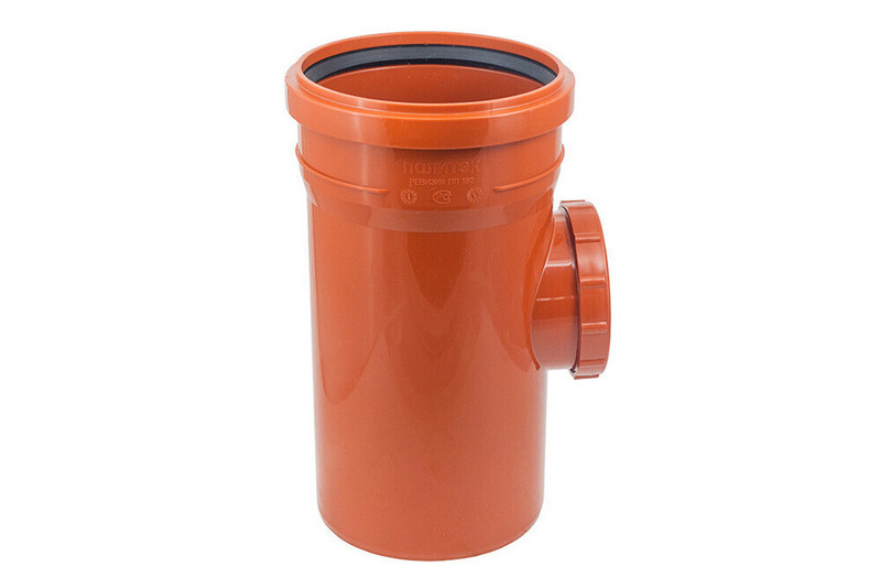 Политэк, канализация, Ревизия 160 Политэк (наруж), стр. пр. Россия. Артикул НАР