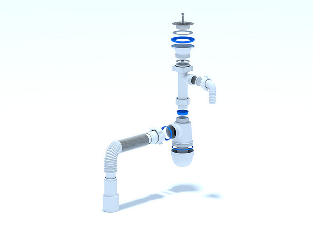 Сифон Ани 1 1/2" 40с отв. с/м с г/тр 40х40/50, стр. пр. Россия. Артикул C0315