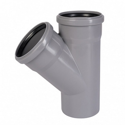 Тройник ПП внутр. канал. Ду 110х110х45* OSTENDORF (115200 / 00024695)