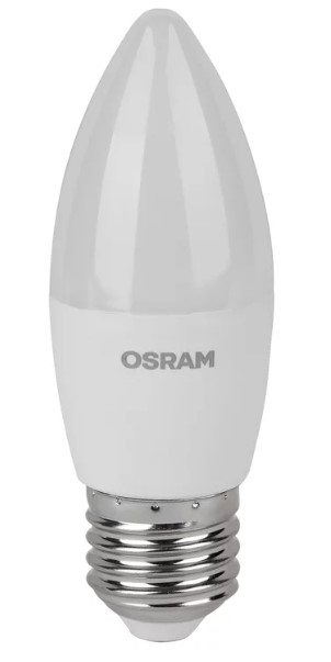 Лампа светодиодная СВЕЧА E27 7Вт 230В 6500К/865, OSRAM, арт.579507