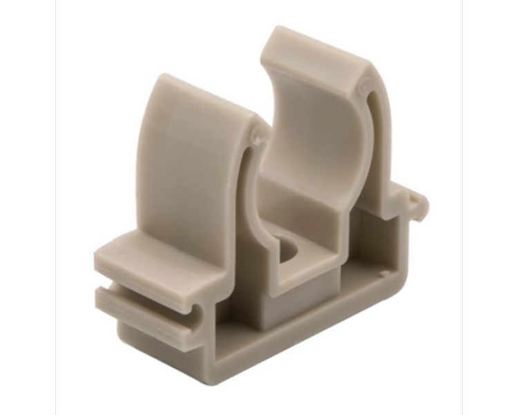 Фиксатор для полипропиленовой трубы (клипса) 20 сер., произв. Россия. Артикул EVER