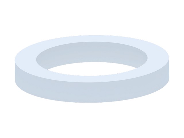 Прокладка бачка унитазавспененная, стр. пр. Россия. Артикул M075