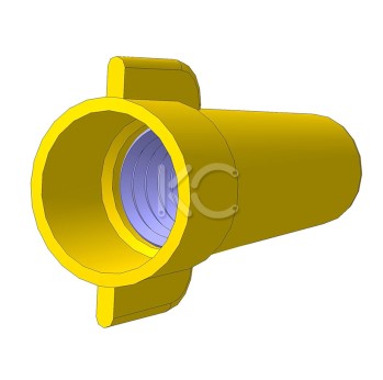Зажим СИЗ-К4 (3-10мм2)-желтый (100)