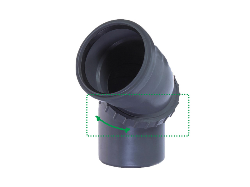 Отвод ПП 50х90* универсальный, стр. пр. Россия