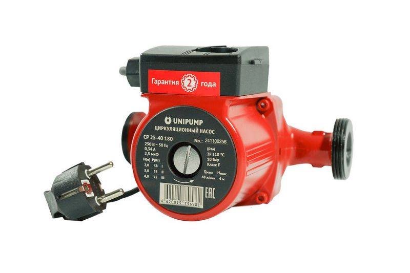 Насос циркуляц. (отопл.) CP 32-60 180, UNIPUMP