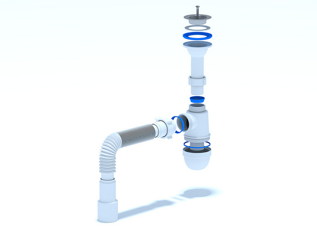 Сифон Ани 1 1/2"* 40с гибкой трубой 40х40/50, стр. пр. Россия. Артикул C0515