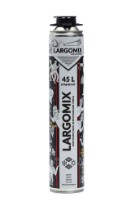 Монтажная пена LARGOMIX STANDART 45L пистолетная всесезонная 650мл (700гр), арт.LRX003
