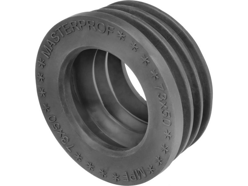 Манжета переходная D73x50 черная AV Engineering, арт.AVEMB7350