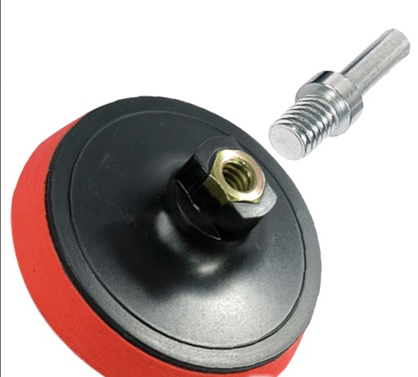 Насадка дисковая на дрель с липучкой, МЯГКАЯ d125мм, Рошма; 0799-0125-00