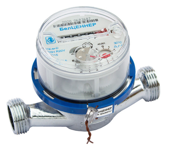 76406 Счетчик холодной воды ETK-м-D DN 15 (ОКП РБ 26.51.63.500) (БелЦЕННЕР)