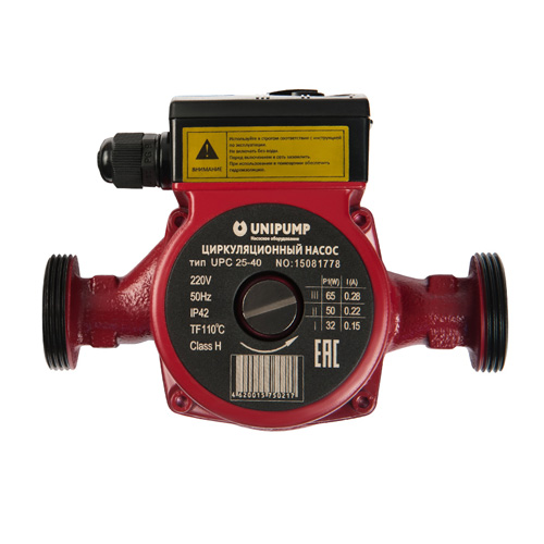 Насос циркуляц. (отопл.) UPC 25-40 180, UNIPUMP