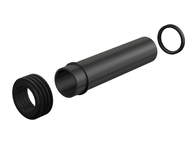 Прокладка+вывод+гофрированная прокладка 45х58х25, Alcaplast, арт.M901